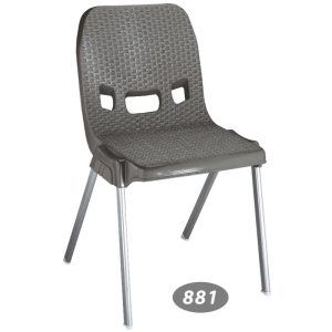 صندلی حصیربافت پایه فلزی ناصر پلاستیک کد881